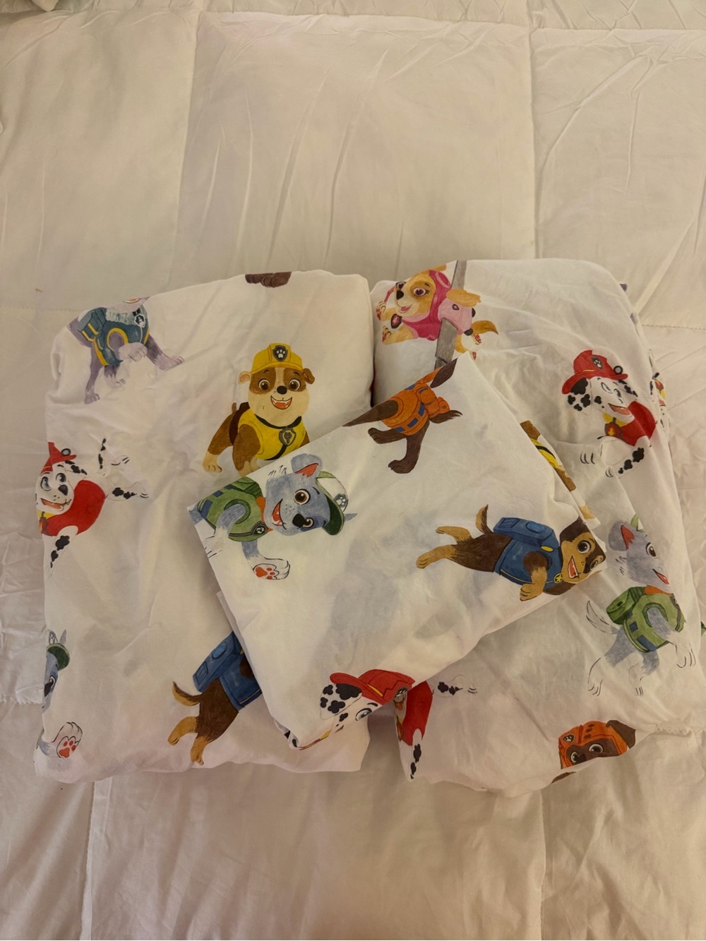 Pottery Barn Kids Paw Patrol Sheets Toddler/Crib